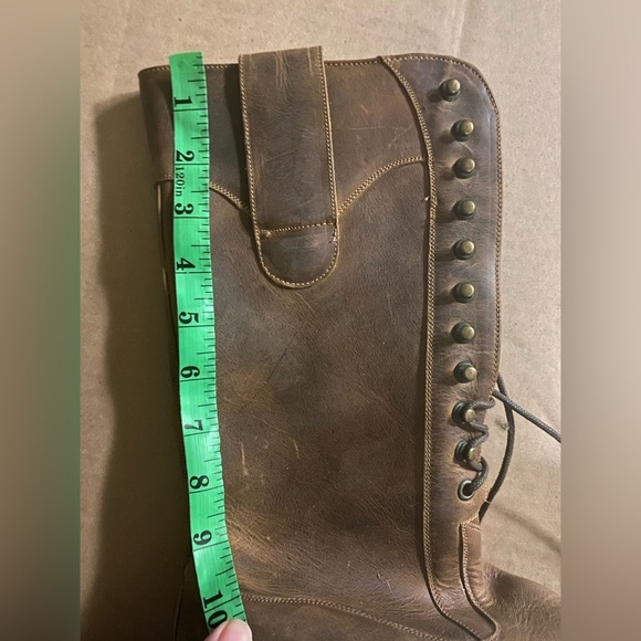 Corset lace up boots proudly hand made in good old Mexico 7.5 - Picture 7 of 8